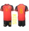 België Youri Tielemans #8 Thuis tenue Kids WK 2022 Korte Mouwen (+ broek)