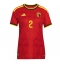 België Zeno Debast #2 Thuis tenue Dames WK 2026 Korte Mouwen
