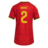 België Zeno Debast #2 Thuis tenue Dames WK 2026 Korte Mouwen
