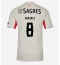 Benfica Fredrik Aursnes #8 Uit tenue 2025-26 Korte Mouwen