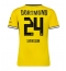 Borussia Dortmund Daniel Svensson #24 Thuis tenue Dames 2026-27 Korte Mouwen