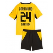 Borussia Dortmund Daniel Svensson #24 Thuis tenue Kids 2026-27 Korte Mouwen (+ broek)