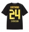 Borussia Dortmund Daniel Svensson #24 Uit tenue 2026-27 Korte Mouwen