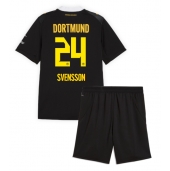Borussia Dortmund Daniel Svensson #24 Uit tenue Kids 2026-27 Korte Mouwen (+ broek)