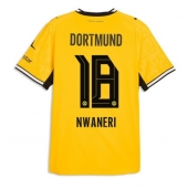 Borussia Dortmund Ethan Nwaneri #18 Thuis tenue 2026-27 Korte Mouwen