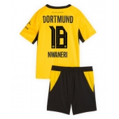 Borussia Dortmund Ethan Nwaneri #18 Thuis tenue Kids 2026-27 Korte Mouwen (+ broek)