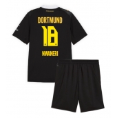 Borussia Dortmund Ethan Nwaneri #18 Uit tenue Kids 2026-27 Korte Mouwen (+ broek)