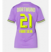 Borussia Dortmund Fabio Silva #21 Derde tenue Dames 2026-27 Korte Mouwen