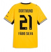 Borussia Dortmund Fabio Silva #21 Thuis tenue 2026-27 Korte Mouwen