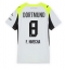 Borussia Dortmund Felix Nmecha #8 Uit tenue Dames 2025-26 Korte Mouwen