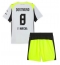 Borussia Dortmund Felix Nmecha #8 Uit tenue Kids 2025-26 Korte Mouwen (+ broek)