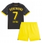 Borussia Dortmund Giovanni Reyna #7 Uit tenue Kids 2023-24 Korte Mouwen (+ broek)