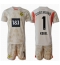 Borussia Dortmund Gregor Kobel #1 Keeper Thuis tenue Kids 2024-25 Korte Mouwen (+ broek)