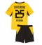 Borussia Dortmund Joey Veerman #25 Thuis tenue Kids 2026-27 Korte Mouwen (+ broek)