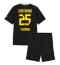 Borussia Dortmund Joey Veerman #25 Uit tenue Kids 2026-27 Korte Mouwen (+ broek)