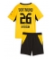 Borussia Dortmund Julian Ryerson #26 Thuis tenue Kids 2026-27 Korte Mouwen (+ broek)