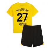 Borussia Dortmund Karim Adeyemi #27 Thuis tenue Kids 2023-24 Korte Mouwen (+ broek)
