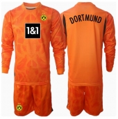 Borussia Dortmund Keeper Derde tenue Kids 2024-25 Lange Mouwen (+ broek)
