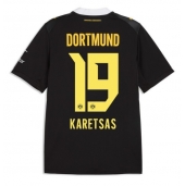 Borussia Dortmund Konstantinos Karetsas #19 Uit tenue 2026-27 Korte Mouwen