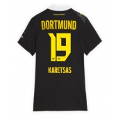 Borussia Dortmund Konstantinos Karetsas #19 Uit tenue Dames 2026-27 Korte Mouwen