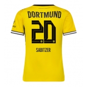 Borussia Dortmund Marcel Sabitzer #20 Thuis tenue Dames 2026-27 Korte Mouwen