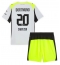 Borussia Dortmund Marcel Sabitzer #20 Uit tenue Kids 2025-26 Korte Mouwen (+ broek)
