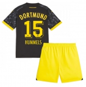 Borussia Dortmund Mats Hummels #15 Uit tenue Kids 2023-24 Korte Mouwen (+ broek)