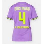 Borussia Dortmund Nico Schlotterbeck #4 Derde tenue Dames 2026-27 Korte Mouwen