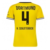 Borussia Dortmund Nico Schlotterbeck #4 Thuis tenue Dames 2026-27 Korte Mouwen