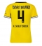 Borussia Dortmund Nico Schlotterbeck #4 Thuis tenue Dames 2026-27 Korte Mouwen