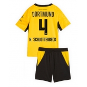 Borussia Dortmund Nico Schlotterbeck #4 Thuis tenue Kids 2026-27 Korte Mouwen (+ broek)
