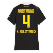 Borussia Dortmund Nico Schlotterbeck #4 Uit tenue Dames 2026-27 Korte Mouwen