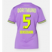 Borussia Dortmund Ramy Bensebaini #5 Derde tenue Dames 2026-27 Korte Mouwen