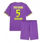 Borussia Dortmund Ramy Bensebaini #5 Derde tenue Kids 2026-27 Korte Mouwen (+ broek)