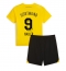 Borussia Dortmund Sebastien Haller #9 Thuis tenue Kids 2023-24 Korte Mouwen (+ broek)