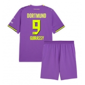 Borussia Dortmund Serhou Guirassy #9 Derde tenue Kids 2026-27 Korte Mouwen (+ broek)