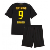 Borussia Dortmund Serhou Guirassy #9 Uit tenue Kids 2026-27 Korte Mouwen (+ broek)