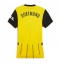 Borussia Dortmund Thuis tenue Dames 2024-25 Korte Mouwen