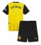 Borussia Dortmund Thuis tenue Kids 2024-25 Korte Mouwen (+ broek)