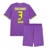 Borussia Dortmund Waldemar Anton #3 Derde tenue Kids 2026-27 Korte Mouwen (+ broek)