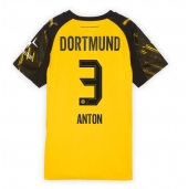 Borussia Dortmund Waldemar Anton #3 Thuis tenue Dames 2025-26 Korte Mouwen