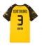 Borussia Dortmund Waldemar Anton #3 Thuis tenue Dames 2025-26 Korte Mouwen
