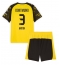 Borussia Dortmund Waldemar Anton #3 Thuis tenue Kids 2025-26 Korte Mouwen (+ broek)