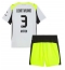 Borussia Dortmund Waldemar Anton #3 Uit tenue Kids 2025-26 Korte Mouwen (+ broek)