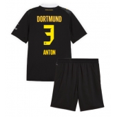 Borussia Dortmund Waldemar Anton #3 Uit tenue Kids 2026-27 Korte Mouwen (+ broek)