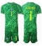 Brazilië Alisson Becker #1 Keeper Thuis tenue Kids Copa America 2024 Korte Mouwen (+ broek)