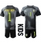 Brazilië Alisson Becker #1 Keeper Thuis tenue Kids WK 2022 Korte Mouwen (+ broek)