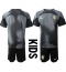 Brazilië Keeper Thuis tenue Kids WK 2022 Korte Mouwen (+ broek)