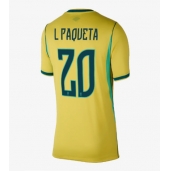 Brazilië Lucas Paqueta #20 Thuis tenue Dames WK 2026 Korte Mouwen