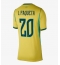 Brazilië Lucas Paqueta #20 Thuis tenue Dames WK 2026 Korte Mouwen